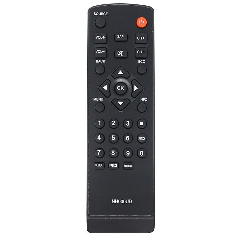 UBay New Replaced Nh000UD Nh001UD Remote fit for Emerson Sylvania Lc260em2 Lc320em2 Rlc320em1 Lc220em1 Rlc220em1 Lc401em3f Lc320em3f Rlc370em2 Lc370em2 Rlc320em2f Rlc320em2 Lc401em2f Lc401em2 Lc320em2f - Image 1